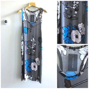 NWT CHRISTOPHER KANE GRAY SCRAPBOOK VEST DRESS